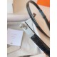 Replica Cintura Hermès Kelly 18 Diamond Nero Alligatore Lucido imitazione Falso