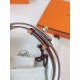 Replica Cintura Hermès Kelly 18 Caramello Alligatore Lucido imitazione Falso