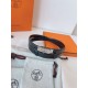 Replica Cintura Hermès Kelly 18 in alligatore nero lucido imitazione Falso