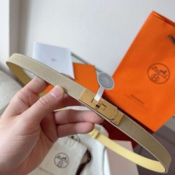 Replica Cintura Hermès Kelly 18 in tela Officier ed Epsom imitazione Falso