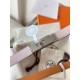 Replica Cintura Hermès Kelly 18 Malva Chiaro Epsom imitazione Falso