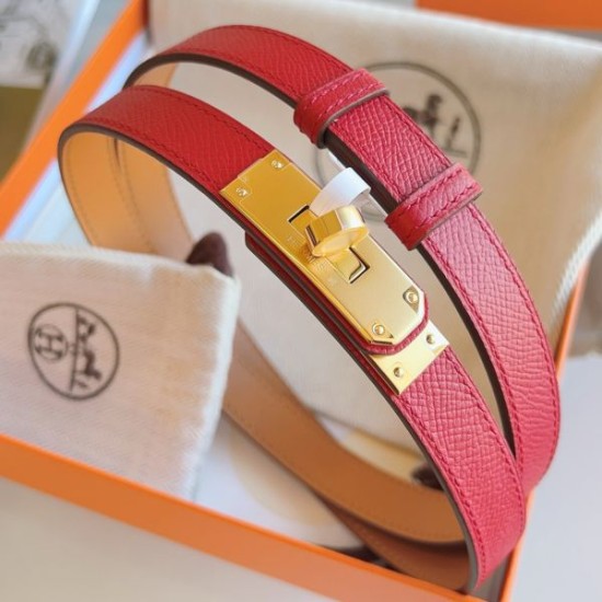 Replica Cintura Hermès Kelly 18 Rossa Epsom imitazione Falso Replica Cintura Hermès Kelly 18 Rossa Epsom imitazione Falso
