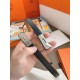 Replica Cintura Hermès Kelly 18 Nera Swift Pelle di vitello imitazione Falso
