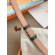 Replica Cintura Hermès Kelly 18 Nera Swift Pelle di vitello imitazione Falso