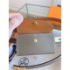 Replica Cintura Hermès Kelly Pocket 18 in vitello Epsom color etoupe imitazione Falso