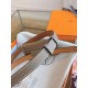 Replica Cintura Hermès Kelly Pocket 18 in vitello Epsom color etoupe imitazione Falso