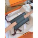Replica Cintura Hermès Kelly Pocket 18 in vitello Epsom nero imitazione Falso