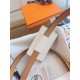 Replica Cintura Hermès Kelly Pocket 18 in vitello Epsom bianco imitazione Falso