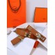 Replica Cintura Hermès Collier de Chien 32 Oro Epsom Vitello imitazione Falso