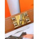 Replica Cintura Hermès Collier de Chien 32 Oro Epsom Vitello imitazione Falso