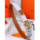 Replica Cintura Hermès Collier de Chien 32 Malva Chiaro Epsom imitazione Falso
