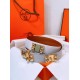 Replica Cintura Hermès Collier de Chien 32 Malva Chiaro Epsom imitazione Falso