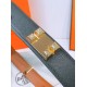 Replica Cintura Hermès Collier de Chien 32 Nero Epsom Vitello imitazione Falso