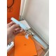 Replica Cintura Hermès Rivale 18 in pelle di vitello Epsom Blu Brume imitazione Falso