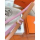 Replica Cintura Hermès Rivale 18 in vitello Epsom color malva Sylvestre imitazione Falso