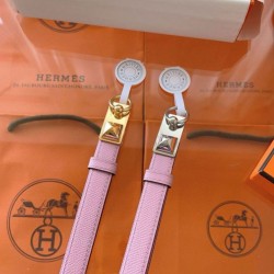 Replica Cintura Hermès Rivale 18 in vitello Epsom color malva Sylvestre imitazione Falso