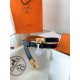 Replica Cintura Hermès Rivale 18 in pelle di vitello Epsom Nero imitazione Falso