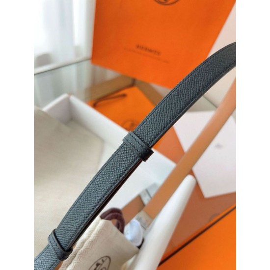 Replica Cintura Hermès Rivale 18 in pelle di vitello Epsom Nero imitazione Falso