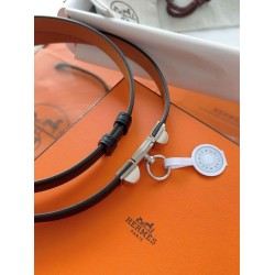 Replica Cintura Hermès Rivale 18 in pelle di vitello Epsom Nero imitazione Falso