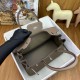 Replica Borsa a spalla Hermes Birkin Light 29 Taupe Clemence imitazione Falso