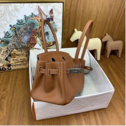 Replica Borsa a spalla Hermès Birkin Light 29 oro in pelle di vitello Swift imitazione Falso