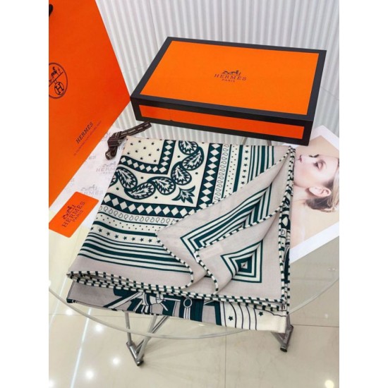 Replica Scialle Hermès Tourterelle Phaeton's Wheels Bandana 140 imitazione Falso