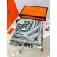 Replica Scialle Hermès Tourterelle Phaeton's Wheels Bandana 140 imitazione Falso