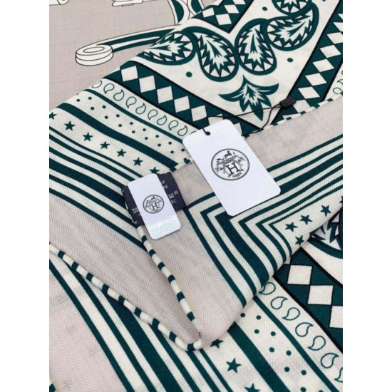 Replica Scialle Hermès Tourterelle Phaeton's Wheels Bandana 140 imitazione Falso