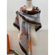 Replica Scialle Hermes Beige Projets Carres 140 imitazione Falso