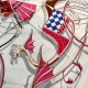 Replica Hermes Beige/Navy Auto in Equilibrio Scialle 140 imitazione Falso