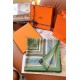 Replica Scialle Hermès Verde Nautical Tattoos Bandana 140 imitazione Falso