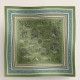 Replica Scialle Hermès Verde Nautical Tattoos Bandana 140 imitazione Falso