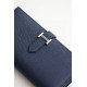 Replica Portafoglio lungo Hermès Bearn fatto a mano in pelle di vitello Epsom blu zaffiro imitazione Falso Replica Portafoglio lungo Hermès Bearn fatto a mano in pelle di vitello Epsom blu zaffiro imitazione Falso