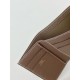 Replica Portafoglio Hermes Bearn ripiegabile fatto a mano Taupe Epsom imitazione Falso