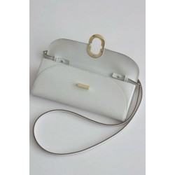 Replica Portafoglio Hermès Maillon To Go in pelle di vitello Epsom grigio chiaro imitazione Falso