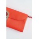 Replica Portafoglio Hermès Maillon To Go in pelle di vitello Epsom rosa Jaipur imitazione Falso