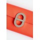 Replica Portafoglio Hermès Maillon To Go in pelle di vitello Epsom rosa Jaipur imitazione Falso