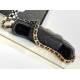Perfette Qualità Repliche Borsa hobo in pelle di agnello 19 nera AS4638 Imitazione