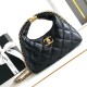 Perfette Qualità Repliche Borsa hobo con catena nera AS4966 Imitazione Migliore Repliche Borsa hobo con catena nera AS4966 Economiche Outlet Online