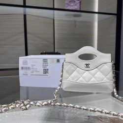 Replica perfetta Pochette con catena AP3875 bianca Imitazione Outlet Online