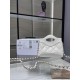Replica perfetta Pochette con catena AP3875 bianca Imitazione Outlet Online