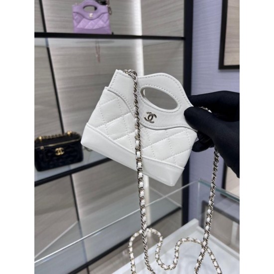 Replica perfetta Pochette con catena AP3875 bianca Imitazione Outlet Online