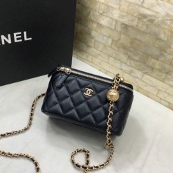 Migliore Repliche Pochette con catena Nera AP2303 Economiche Outlet Online