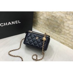 Migliore Repliche Pochette con catena Nera AP2303 Economiche Outlet Online