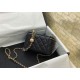 Migliore Repliche Pochette con catena Nera AP2303 Economiche Outlet Online