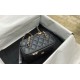 Migliore Repliche Pochette con catena Nera AP2303 Economiche Outlet Online