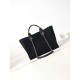 Replica perfetta Deauville Small Shopping Tote Bag AS3257 Nero Imitazione Outlet Online