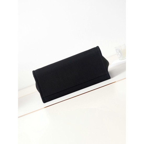 Replica perfetta Deauville Small Shopping Tote Bag AS3257 Nero Imitazione Outlet Online