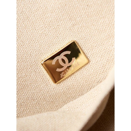 Replica perfetta Deauville Small Shopping Tote Bag AS3257 Nero Imitazione Outlet Online