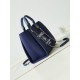 Perfette Qualità Repliche Borsa Deauville piccola shopping tote AS3257 Blu Imitazione